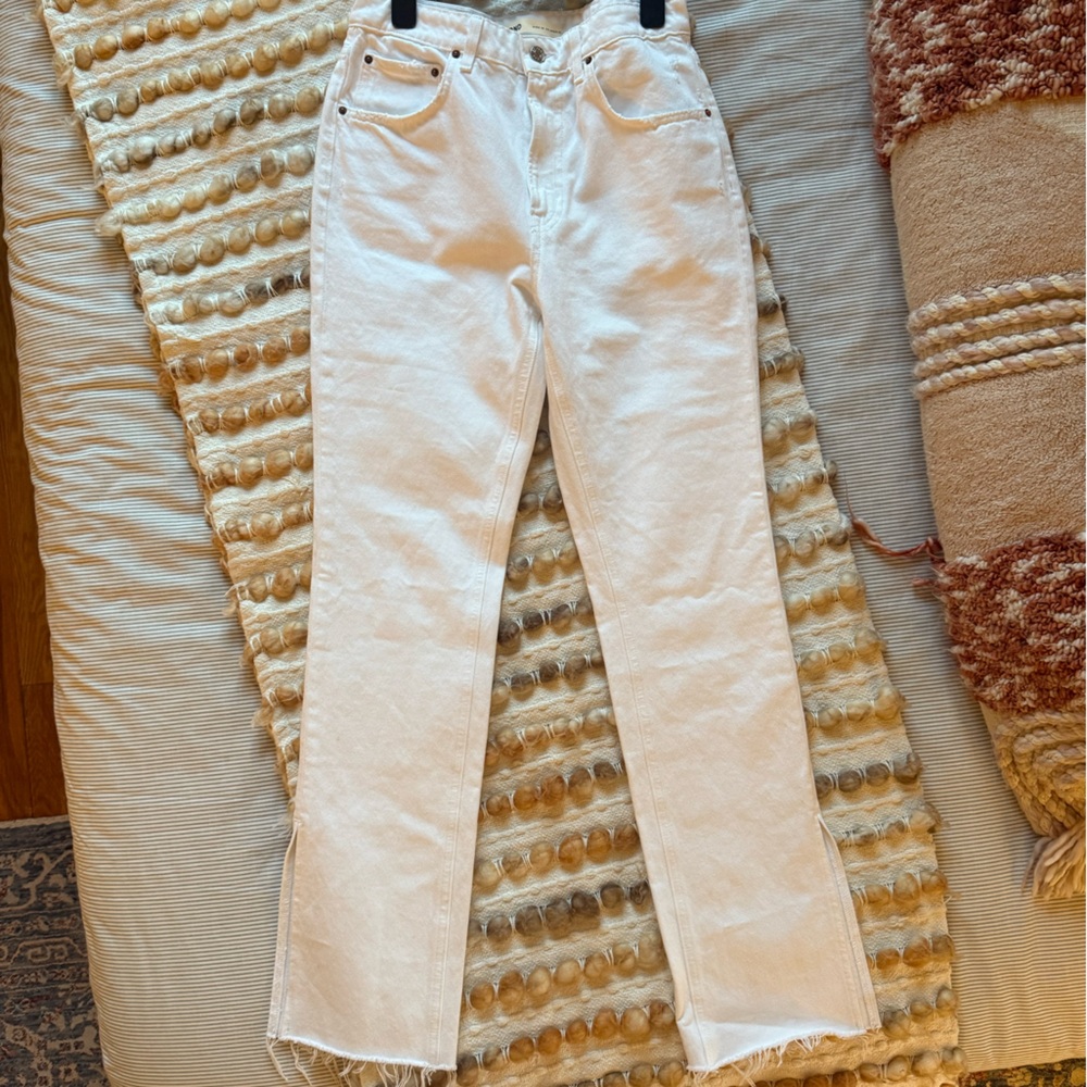 GRLFRND Harlow White Jeans